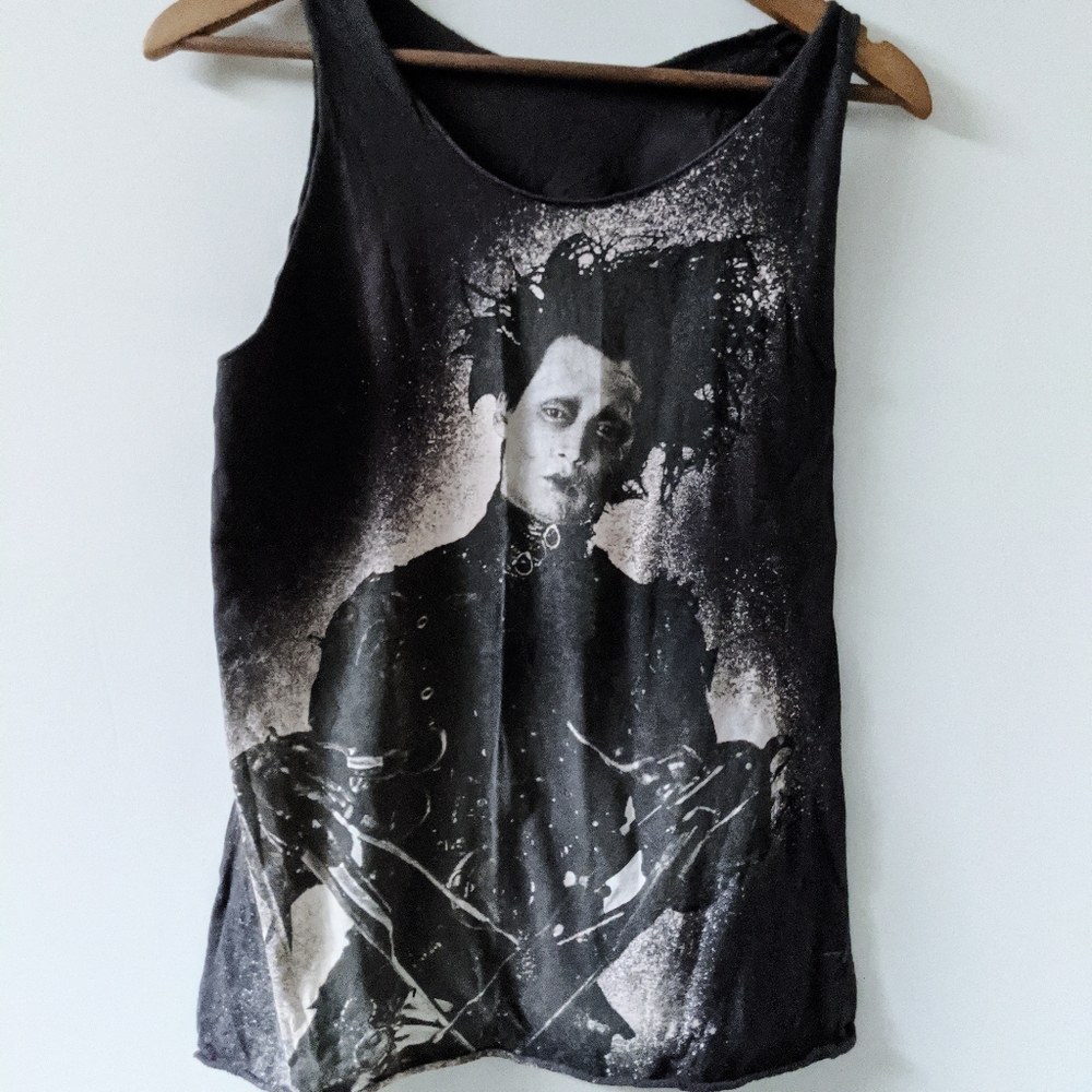 edward scissorhands tank top